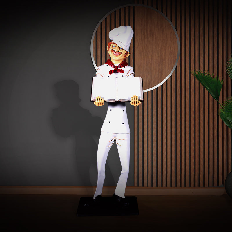 Made to Order: Chef with Menu Holder 6ft.