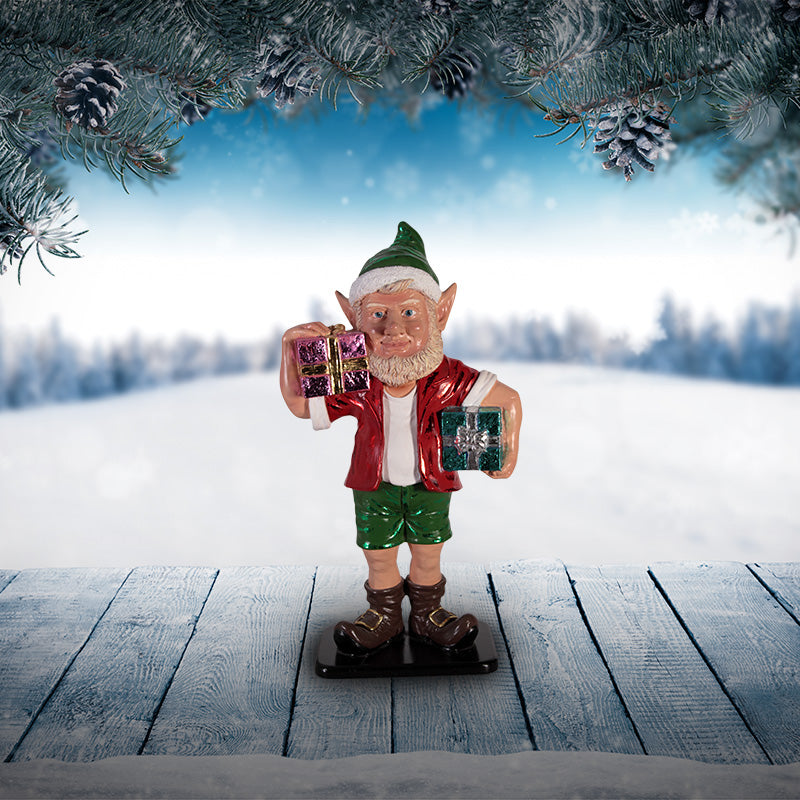 Made to Order: Elf with Two Gifts 2ft