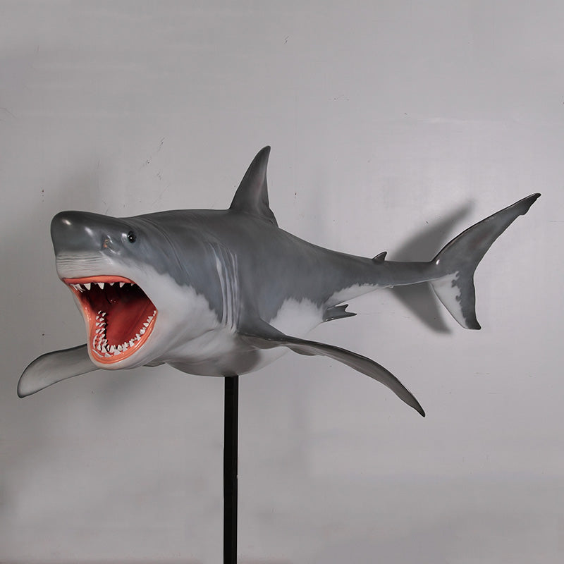 Made to Order: Great White Shark 12ft (Not in AUS) w/ metal stand