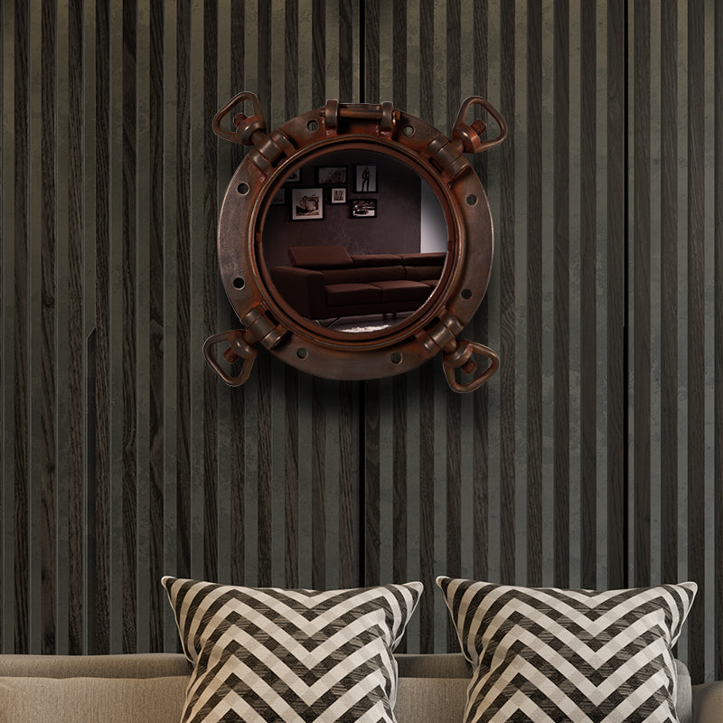 Made to Order: WWII US Navy Porthole Mirror 15
