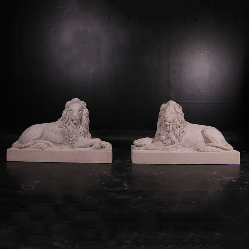 Made to Order: Resting Lions (set of 2)