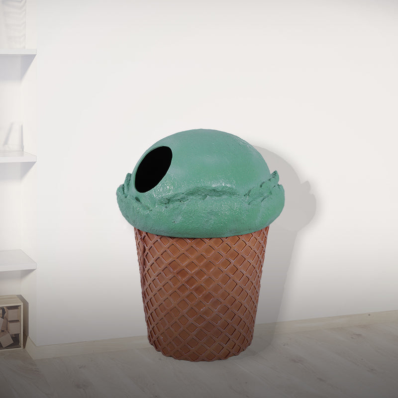 Made to Order: Ice Cream Cone Trash Can (not in UK)