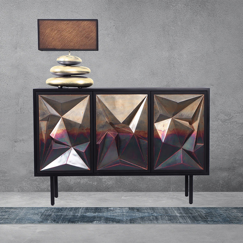 Made to Order: Facet Console Cabinet