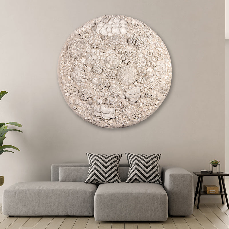 Made to Order: Reef Round - Wall Art