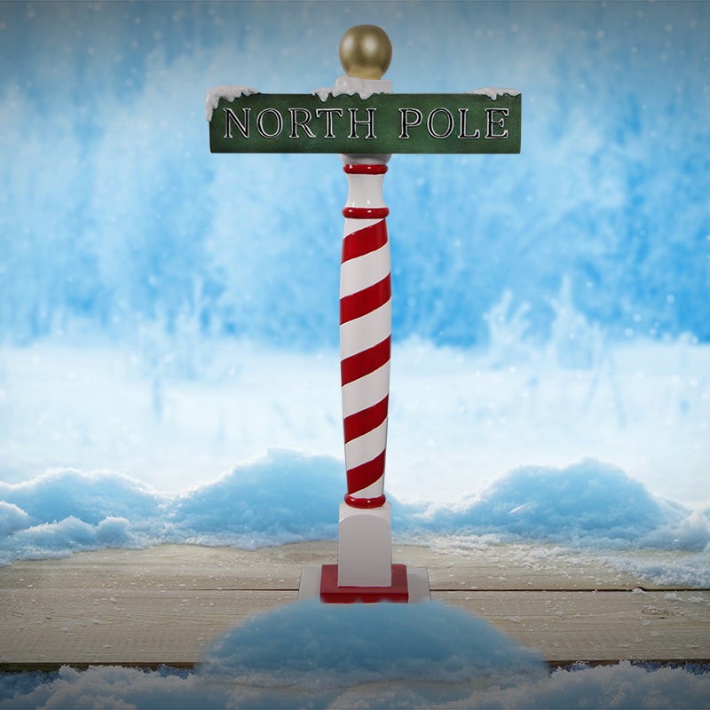 Made to Order: North Pole Sign - 6ft.