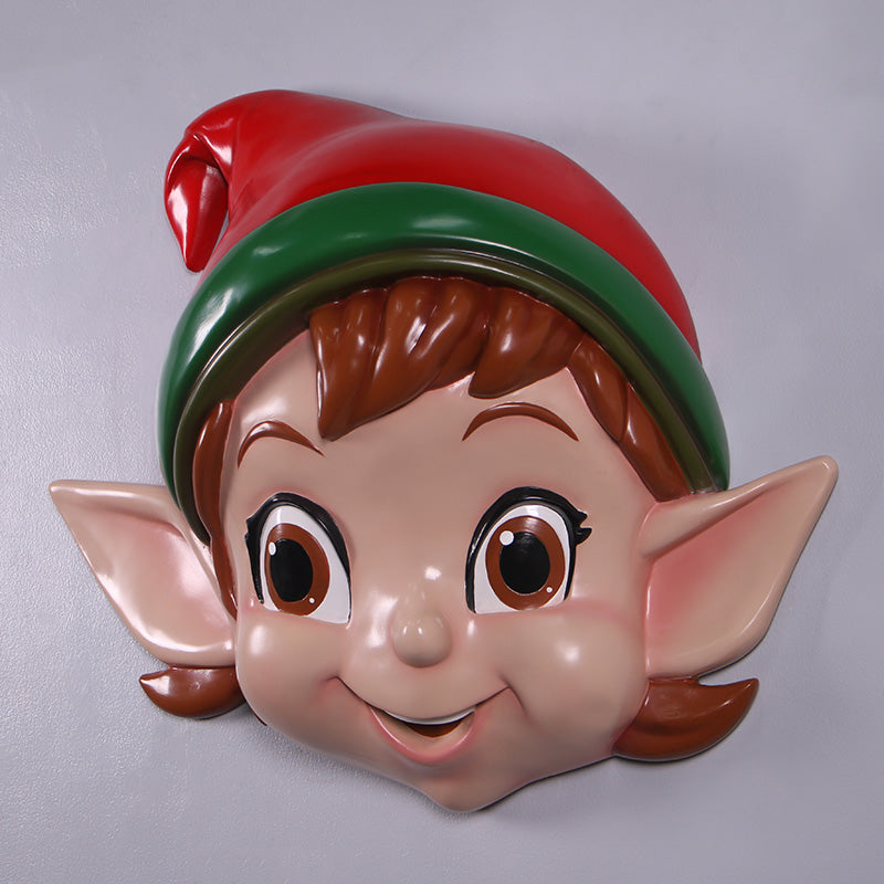 Made to Order: Elf Head Wall Plaque (not in AUS)***NEW