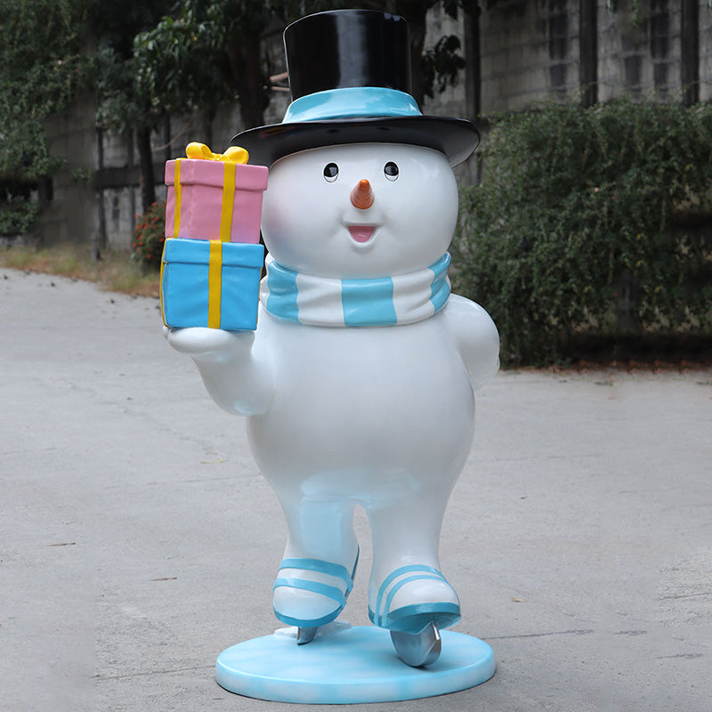 Made to Order: Skating Snowman Family - Father***NEW