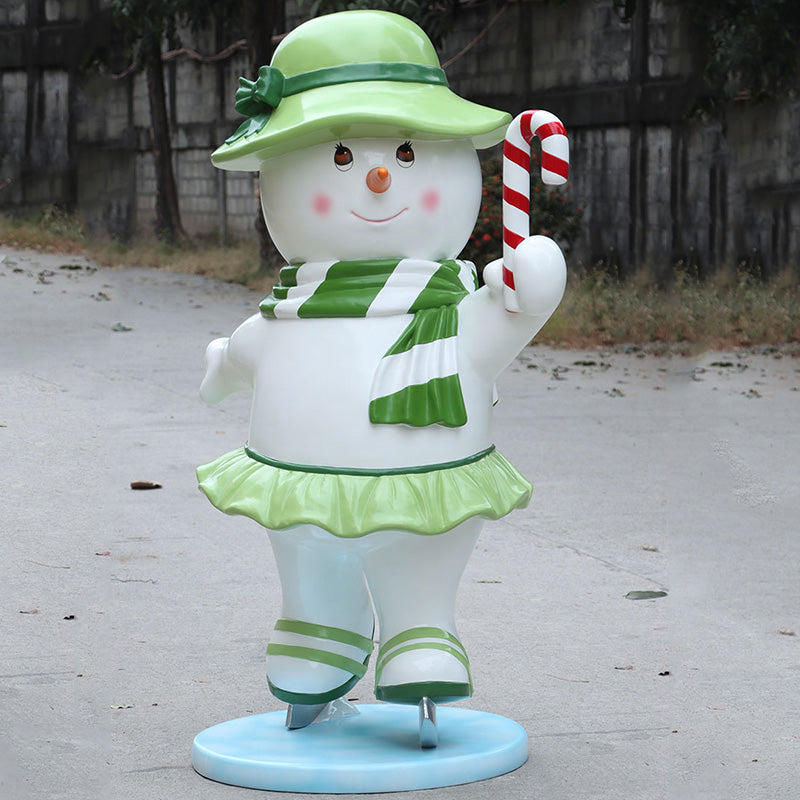 Made to Order: Skating Snowman Family - Mother***NEW