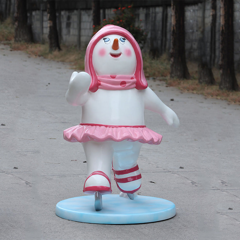 Made to Order: Skating Snowman Family - Girl***NEW