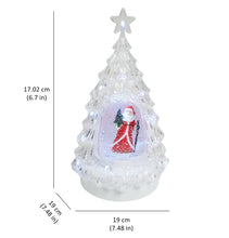 Load image into Gallery viewer, 37217-A - LED CLEAR TREE SANTA
