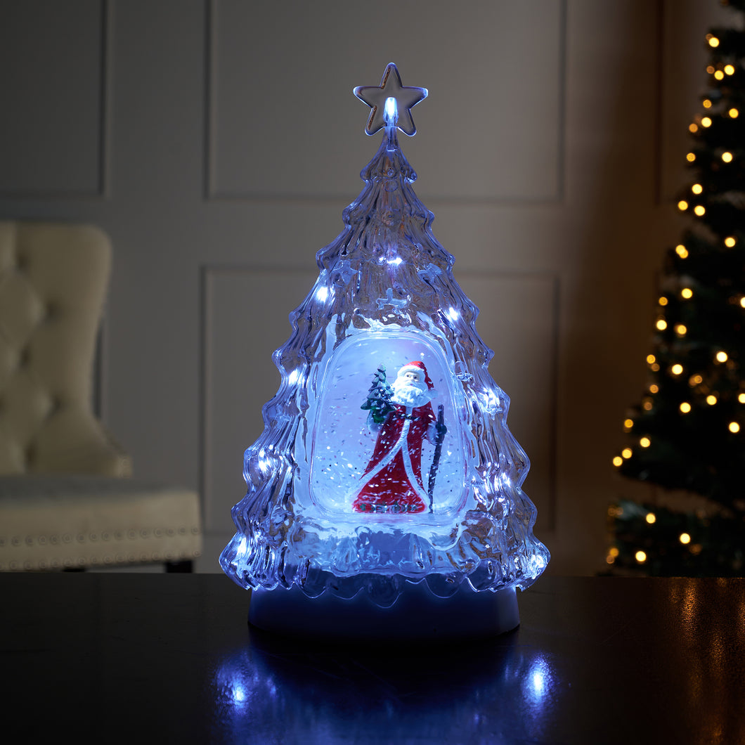 37217-A - LED CLEAR TREE SANTA