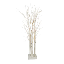 Load image into Gallery viewer, 37402-160 - BIRCH TREES 160 LED INDOOR ONLY WHITE CABLE/WOOD BASE
