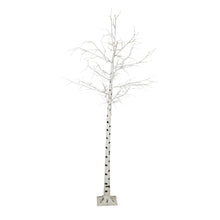 Load image into Gallery viewer, 37431-160 - BIRCH TREE ON METAL BASE IN/OUTDOOR 160 LED 94 INCH HIGH
