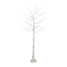 Load image into Gallery viewer, 37431-160 - BIRCH TREE ON METAL BASE IN/OUTDOOR 160 LED 94 INCH HIGH
