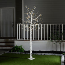 Load image into Gallery viewer, 37431-160 - BIRCH TREE ON METAL BASE IN/OUTDOOR 160 LED 94 INCH HIGH
