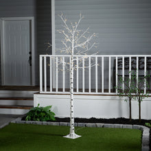 Load image into Gallery viewer, 37431-160 - BIRCH TREE ON METAL BASE IN/OUTDOOR 160 LED 94 INCH HIGH
