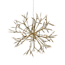 Load image into Gallery viewer, 37438-GD - FLORAL LIGHTS-LED STARBURST WM WT 96 LED/12 FLASHING
