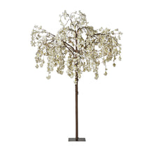 Load image into Gallery viewer, 37446-L - FLORAL LIGHTS-LARGE TREE W/288 WW LED WHITE CHERRY BLOSSOM W/ADP
