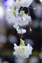 Load image into Gallery viewer, 37446-S - FLORAL LIGHTS-SMALL TREE W/66 WW LED WHITE CHERRY BLOSSOM W/ADP
