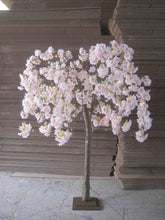 Load image into Gallery viewer, 37447-S - FLORAL LIGHTS-SMALL TREE W/66 WW LED PINK CHERRY BLOSSOM W/ADP
