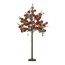 Load image into Gallery viewer, 37448-L - FLORAL LIGHTS-LARGE TREE W/138 WW LED RED ROSE W/ADP
