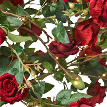 Load image into Gallery viewer, 37448-L - FLORAL LIGHTS-LARGE TREE W/138 WW LED RED ROSE W/ADP
