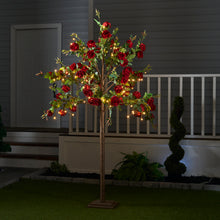 Load image into Gallery viewer, 37448-L - FLORAL LIGHTS-LARGE TREE W/138 WW LED RED ROSE W/ADP
