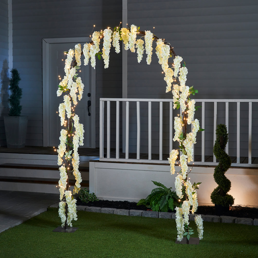 37449-A - WISTERIA ARCH OF LED LIGHTS