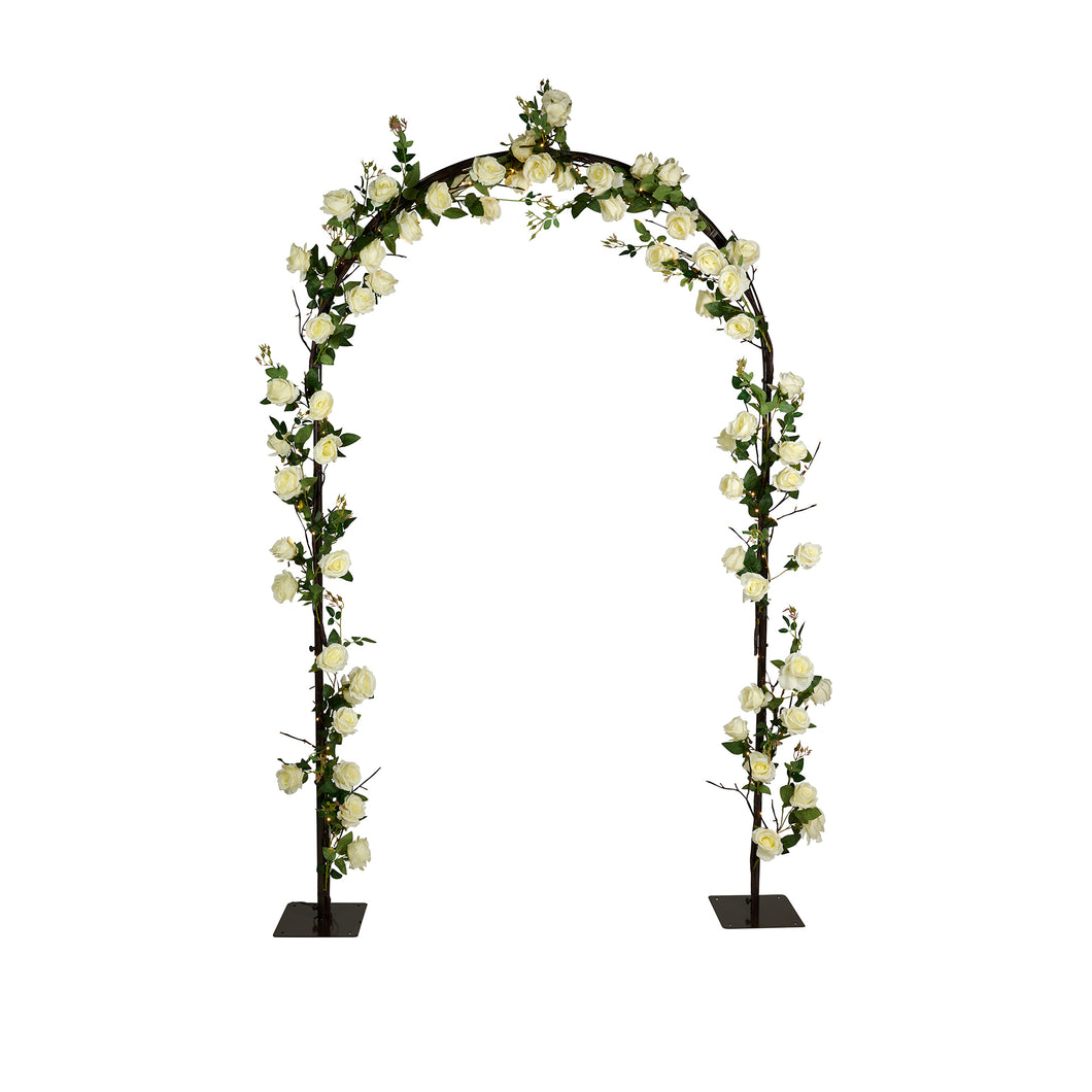 37449-B - ROSE ARCH OF LED LIGHTS