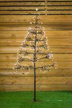 Load image into Gallery viewer, 37457-BR - FLORAL LIGHTS-BROWN TREE W/380 WW SPARKLING LED
