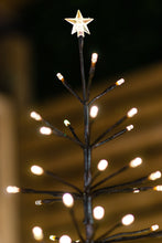 Load image into Gallery viewer, 37457-BR - FLORAL LIGHTS-BROWN TREE W/380 WW SPARKLING LED
