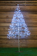 Load image into Gallery viewer, 37457-SL - FLORAL LIGHTS-SILVER TREE W/380 WT SPARKLING LED
