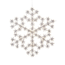 Load image into Gallery viewer, 37458-WW - CLUSTER SNOWFLAKE LIGHT W/804 WW SPARKLING LED-34 INCH H
