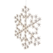 Load image into Gallery viewer, 37458-WW - CLUSTER SNOWFLAKE LIGHT W/804 WW SPARKLING LED-34 INCH H
