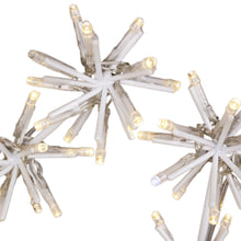 Load image into Gallery viewer, 37458-WW - CLUSTER SNOWFLAKE LIGHT W/804 WW SPARKLING LED-34 INCH H
