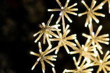 Load image into Gallery viewer, 37458-WW - CLUSTER SNOWFLAKE LIGHT W/804 WW SPARKLING LED-34 INCH H
