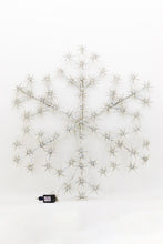 Load image into Gallery viewer, 37458-WW - CLUSTER SNOWFLAKE LIGHT W/804 WW SPARKLING LED-34 INCH H
