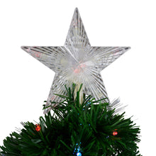 Load image into Gallery viewer, 37495-J6 - CHRISTMAS TREE FIBER OPTIC MULTI-COLOR INDOOR - 72 INCH H
