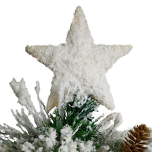 Load image into Gallery viewer, 37495-G6 - CHRISTMAS TREE FIBER OPTIC W/CONES &amp; BERRIES INDOOR - 72 INCH H
