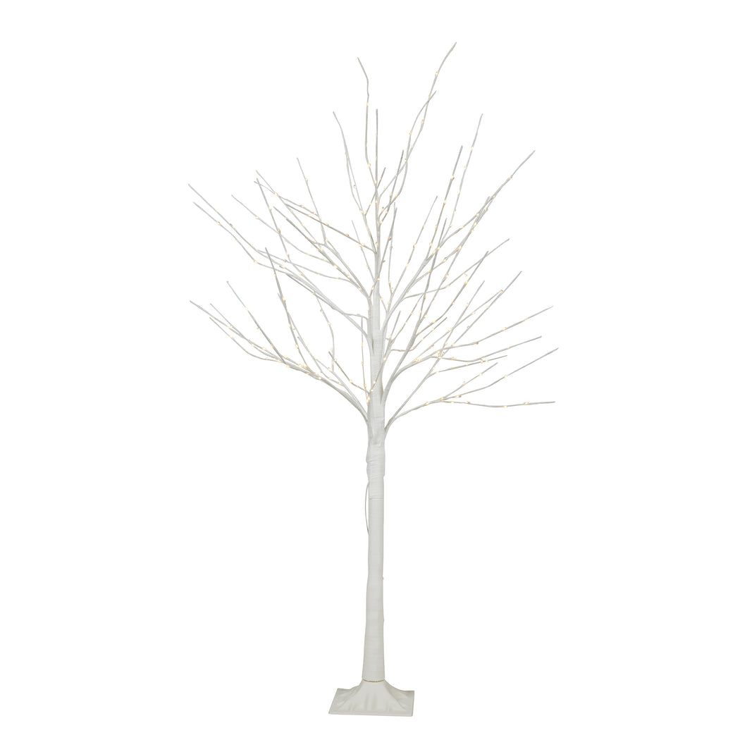 37517-M - MEDIUM COPPER WIRE BIRCH TREE WITH 268 WARM WHITE LED