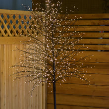 Load image into Gallery viewer, 37518-L-BR - MICRO DOT BLACK TREE 210CM
