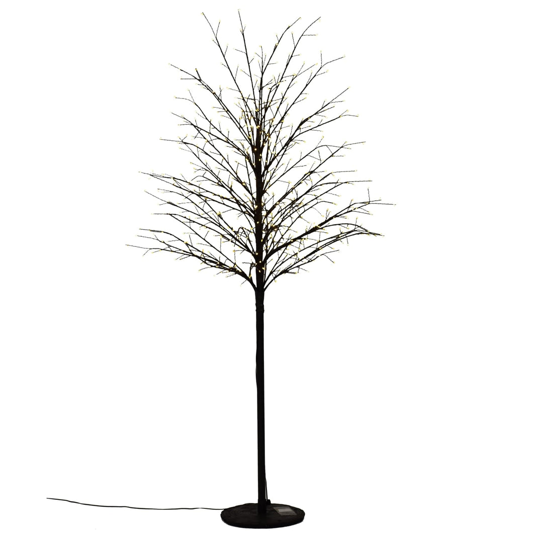 37518-S-BR - MICRO DOT BLACK TREE 150CM