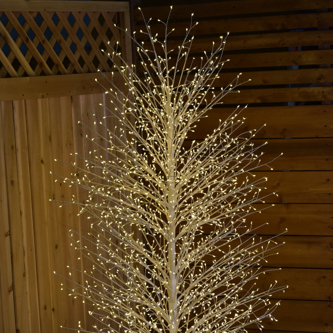 37519-S-WT - LED WHITE TREE 180CM