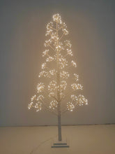 Load image into Gallery viewer, 37524-WT-M - 5ft White LED Cluster Tree with 720 Warm White LEDs Indoor Use Only
