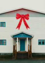 Load image into Gallery viewer, 83 Inch Red Lighted Bow
