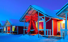 Load image into Gallery viewer, 126 Inch Red Lighted Bow
