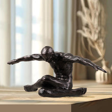 Load image into Gallery viewer, 53005 - Stretching Human Sculpture Resin Home Decor Contempory Tabletop Ornament
