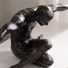 Load image into Gallery viewer, 53005 - Stretching Human Sculpture Resin Home Decor Contempory Tabletop Ornament

