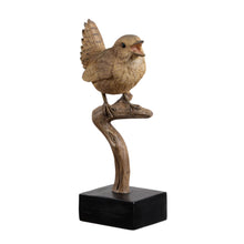 Load image into Gallery viewer, 53008-D - Sing Bird On Branch Lifelike Resin Bird Home Tabletop Decor
