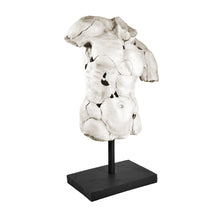 Load image into Gallery viewer, Male Torso Sculpture on Stand
